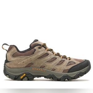 Merrell Moab 3 Mens Hiking Shoes Size 9 Tan Trail Adventure Walking Used